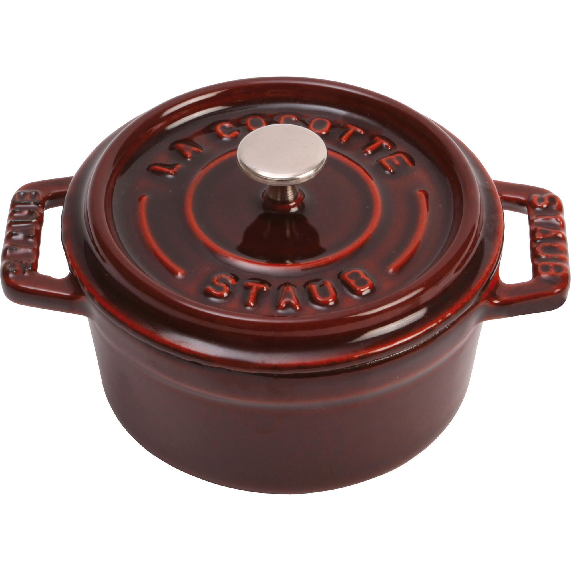 Staub La Cocotte minigryde 10 cm, rød