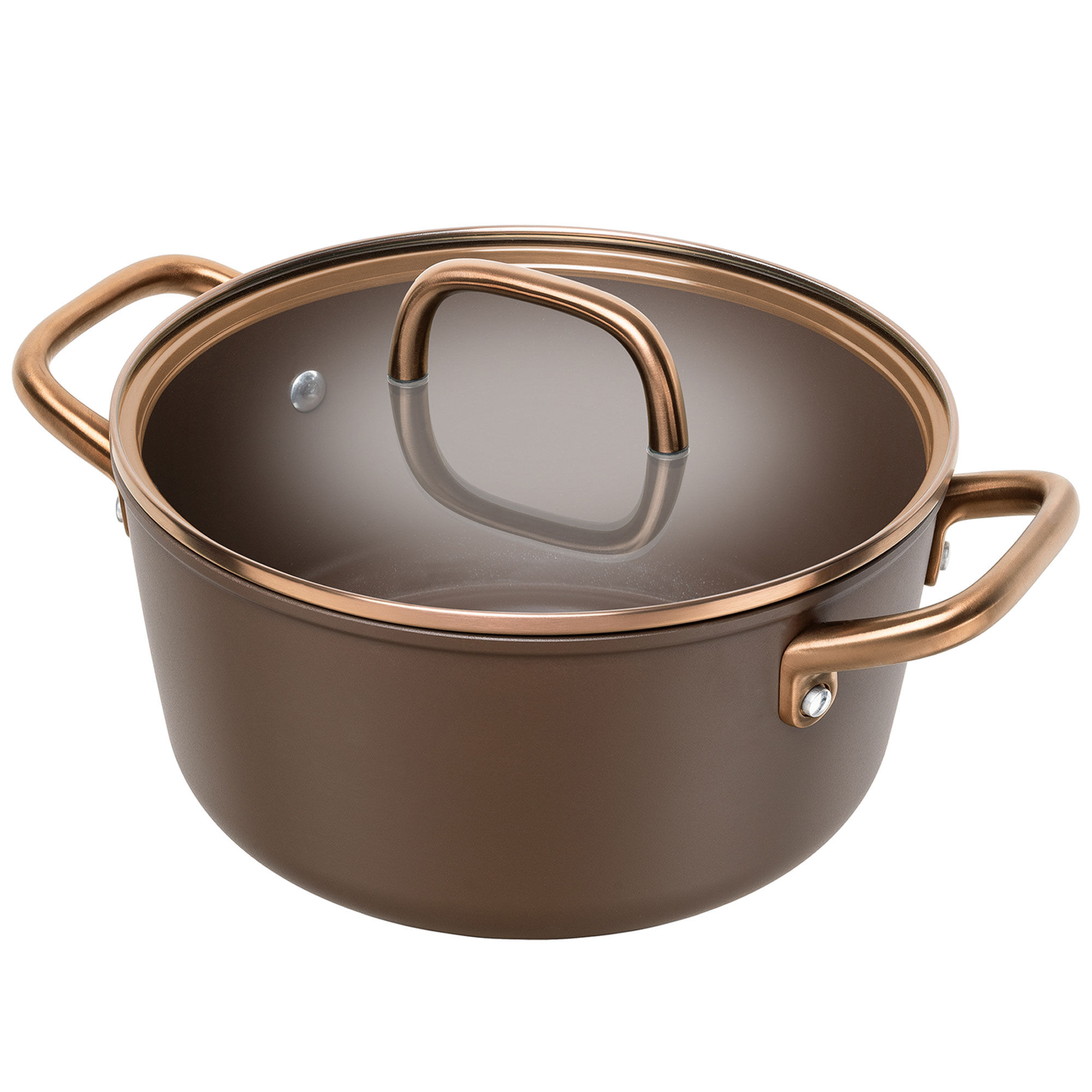 ZWILLING Milano gryde med glaslåg 24 cm, brun