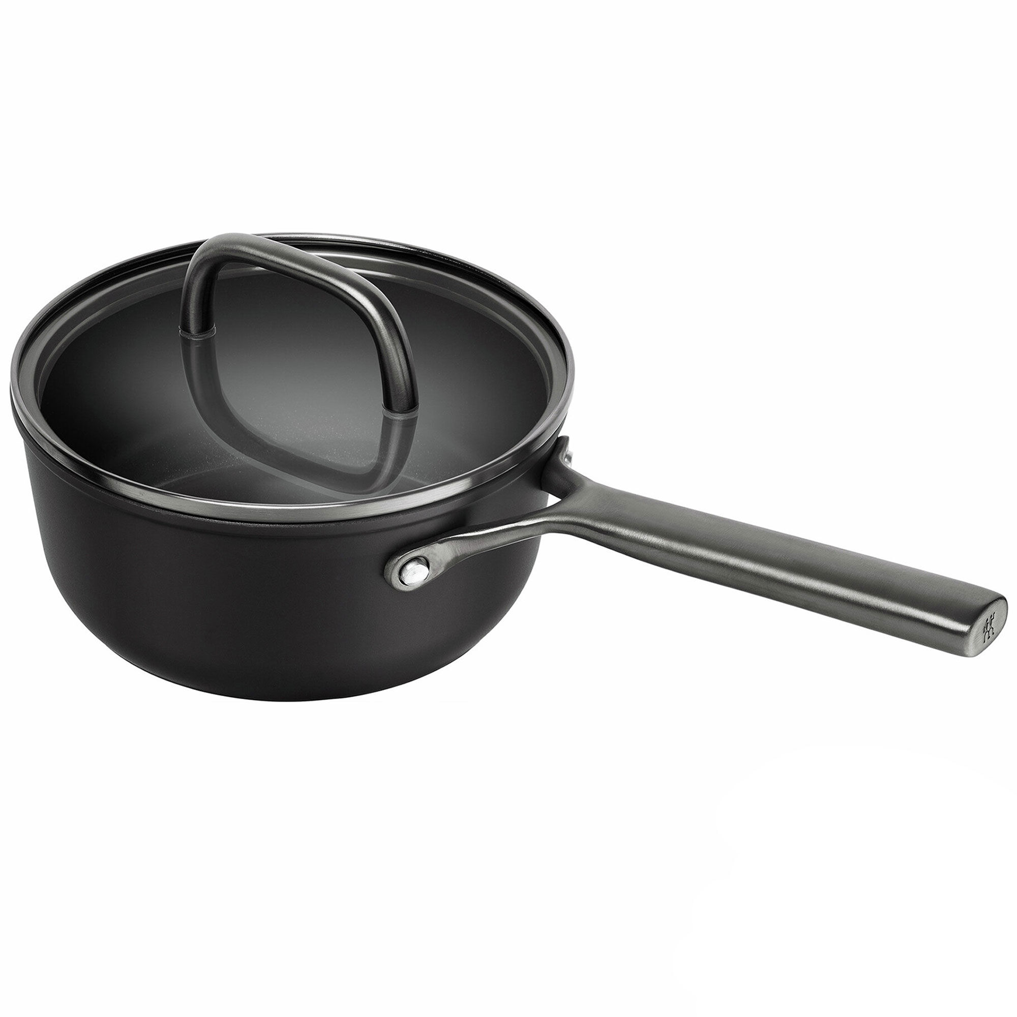 Zwilling Milano kasserolle med glaslåg 18 cm, sort