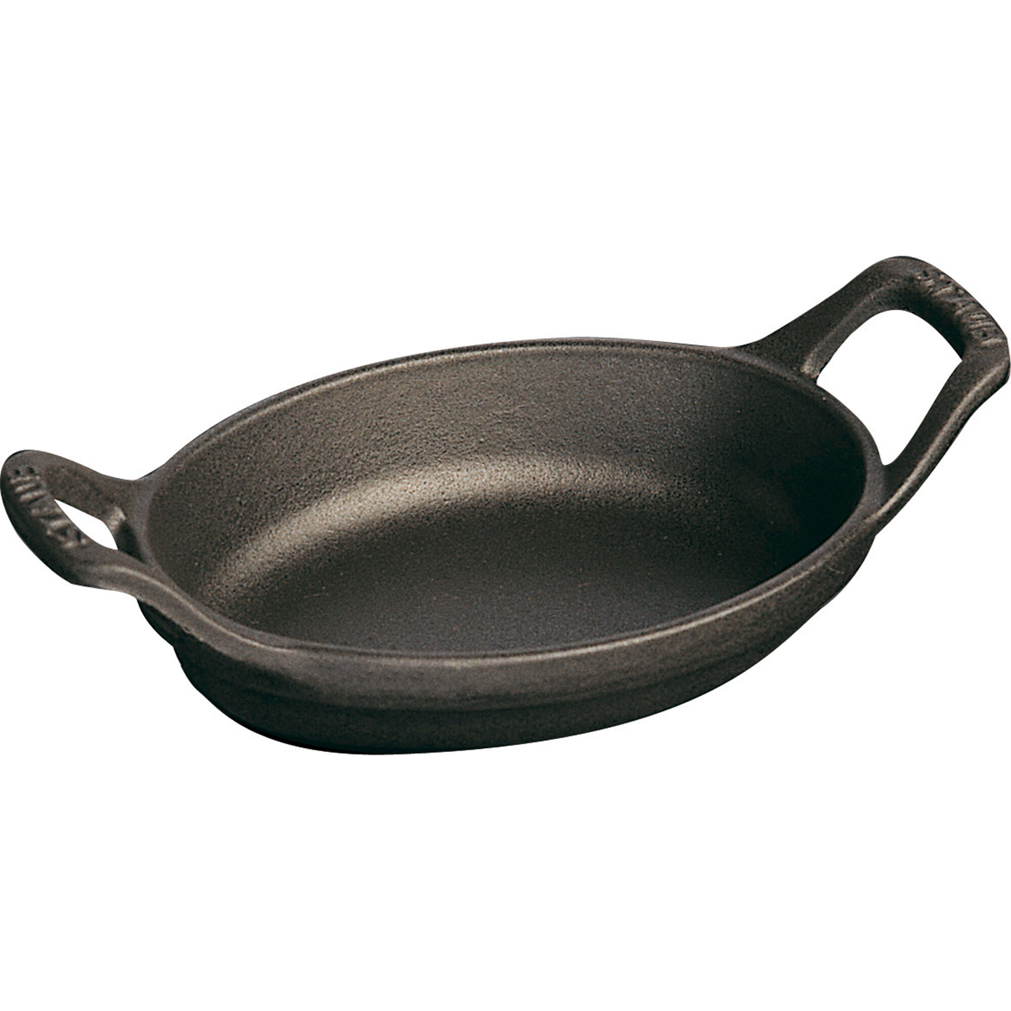 Staub Ovnfast støbejernsform 37 cm med 2 håndtag, sort