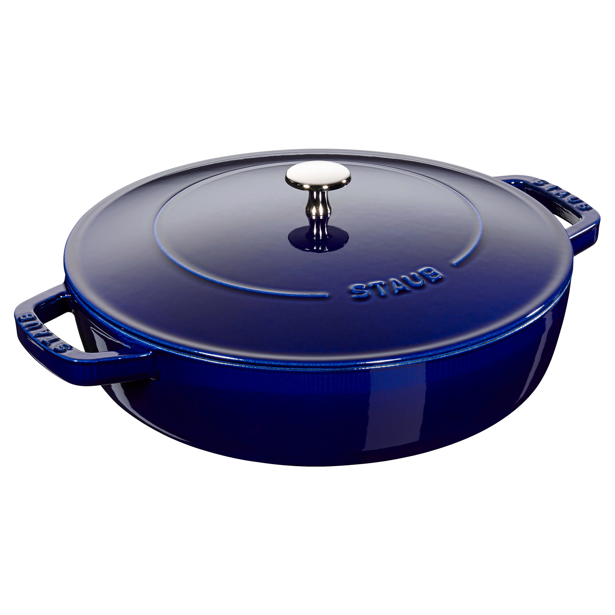 Staub Chistera traktørpande 24 cm, mørkeblå