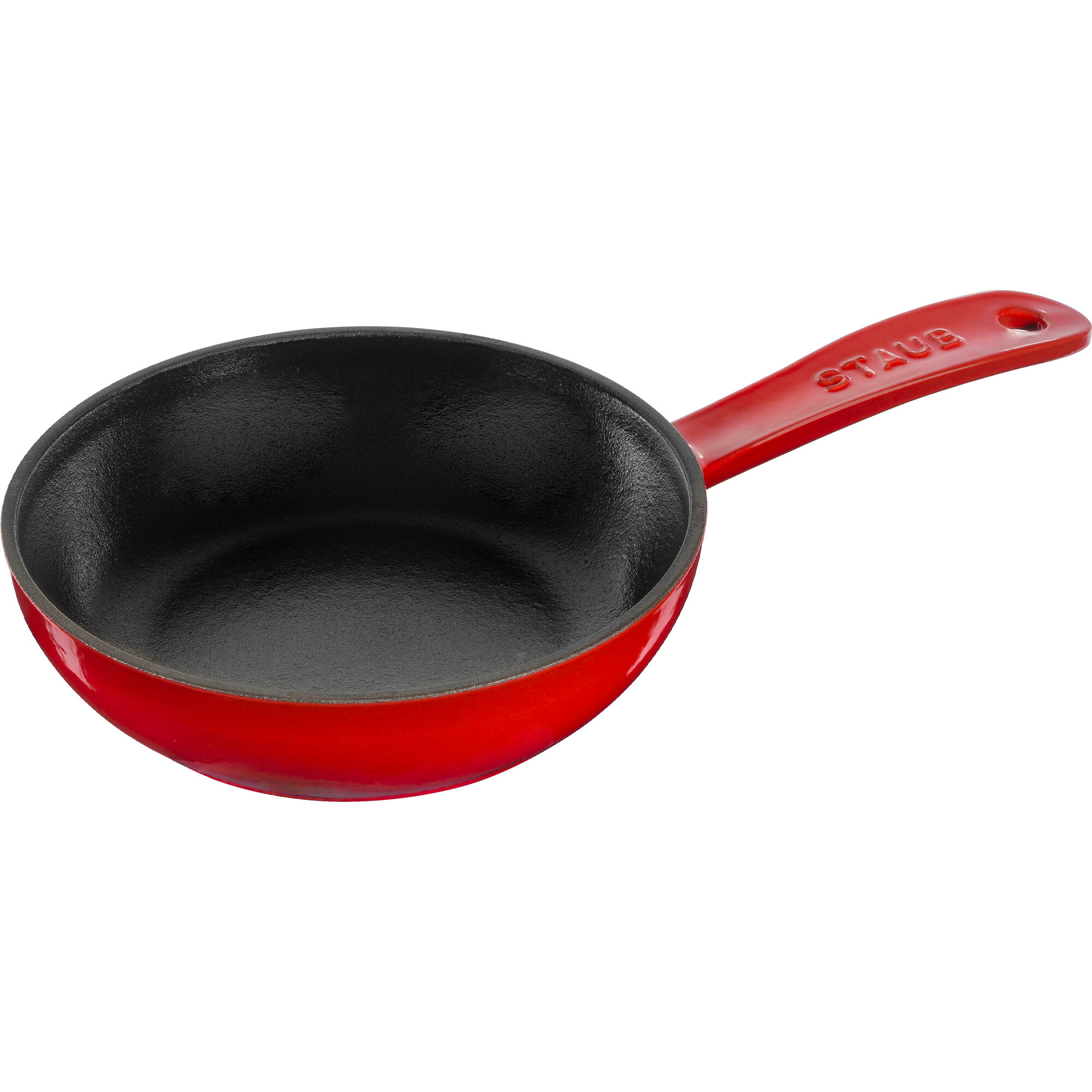 Staub Støbejernspande 16 cm, kirsebærrød