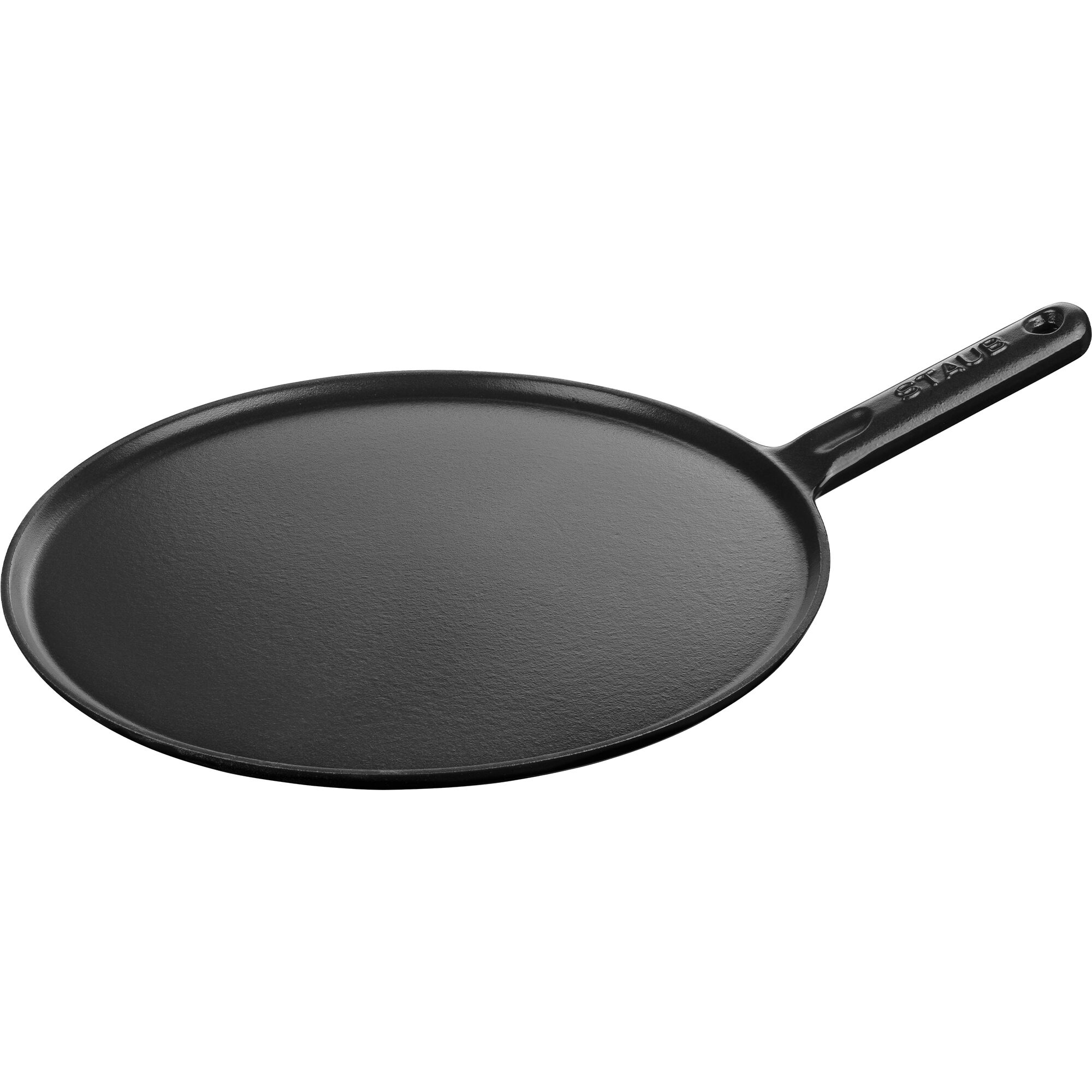 Staub Pandekagepande i støbejern 30 cm, sort