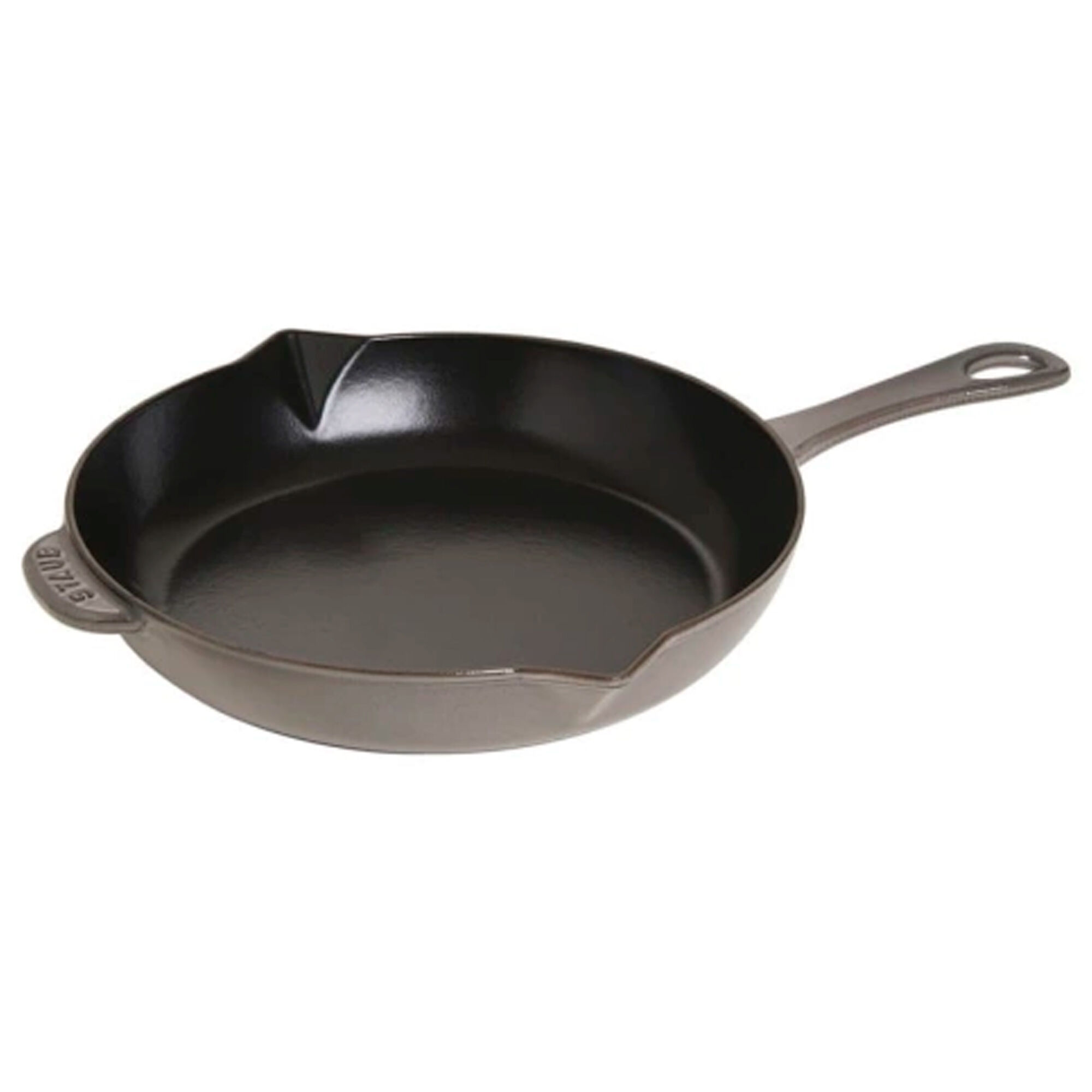 Staub Stegepande i støbejern 26 cm, grafitgrå