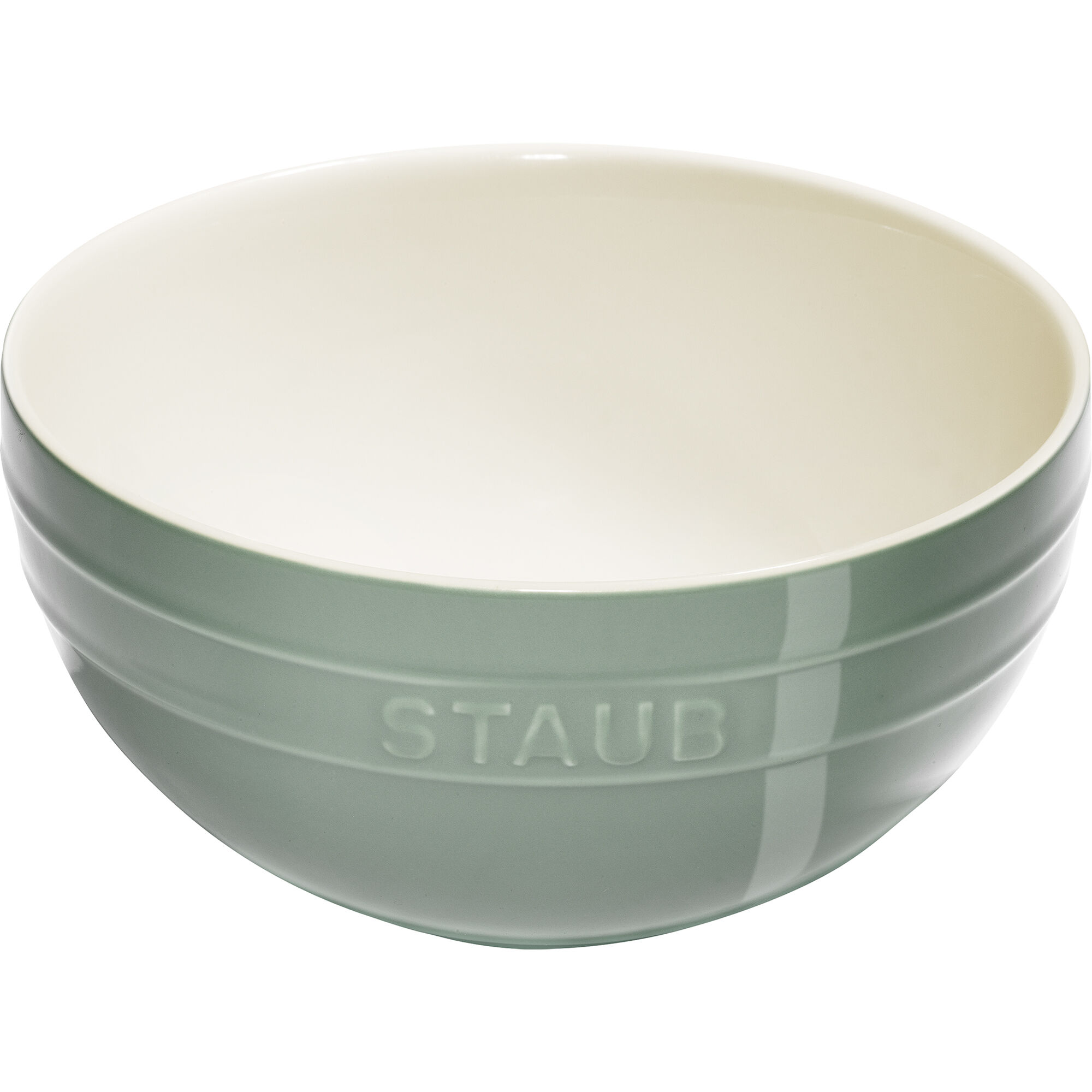 Staub Serveringsskål i keramik 18 cm, eukalyptusgrøn