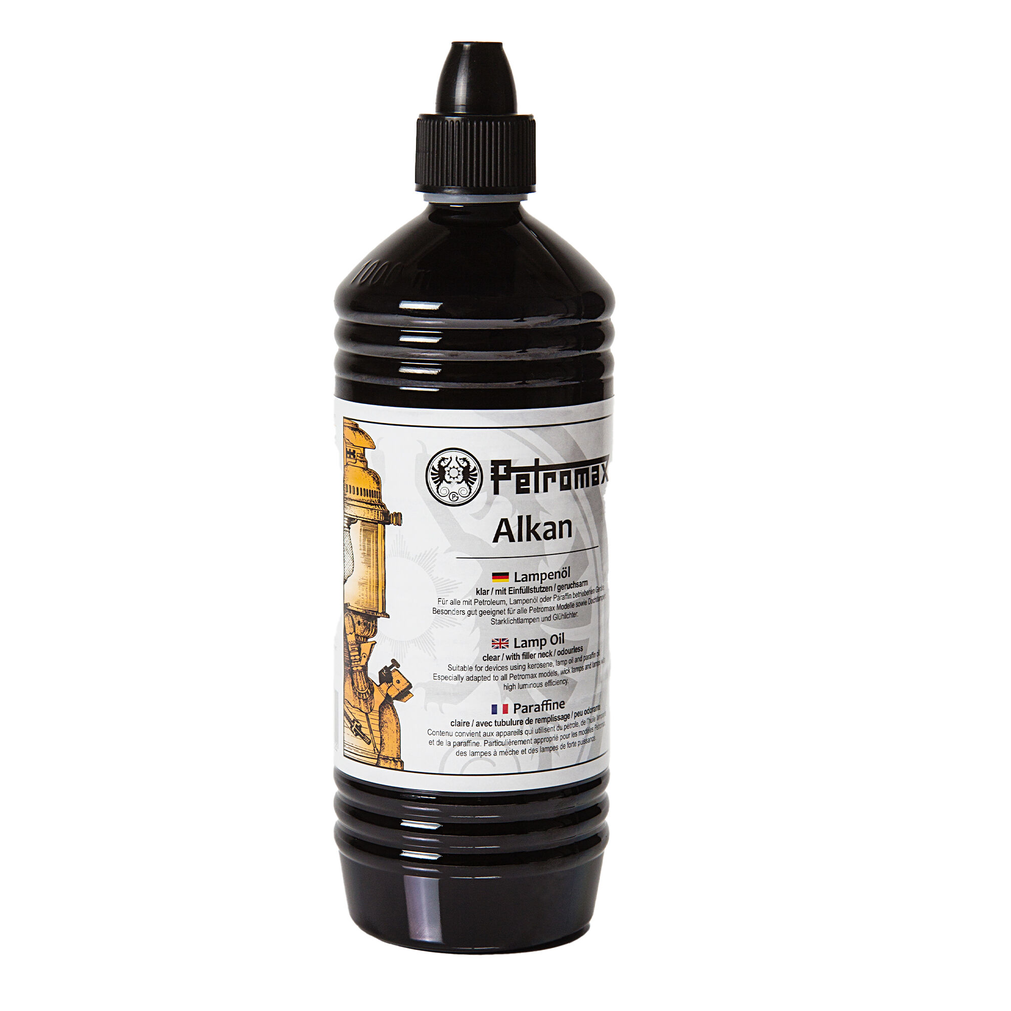 Petromax Alkan lampolja 1 liter, svart