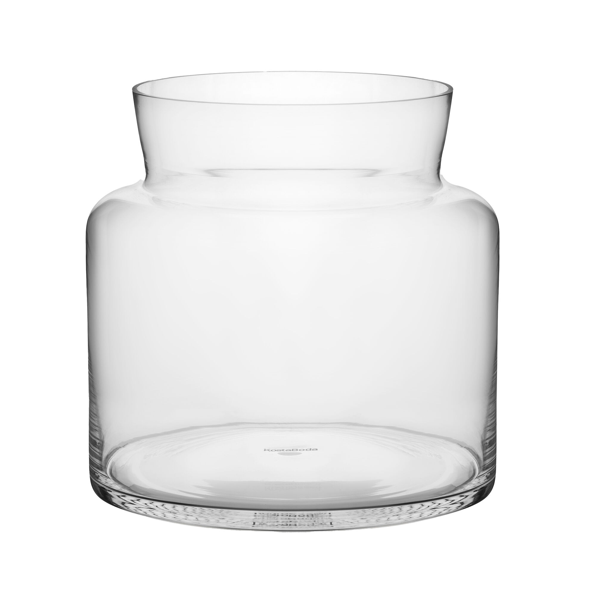 Kosta boda Meadow vase 19,5 cm, klart glas
