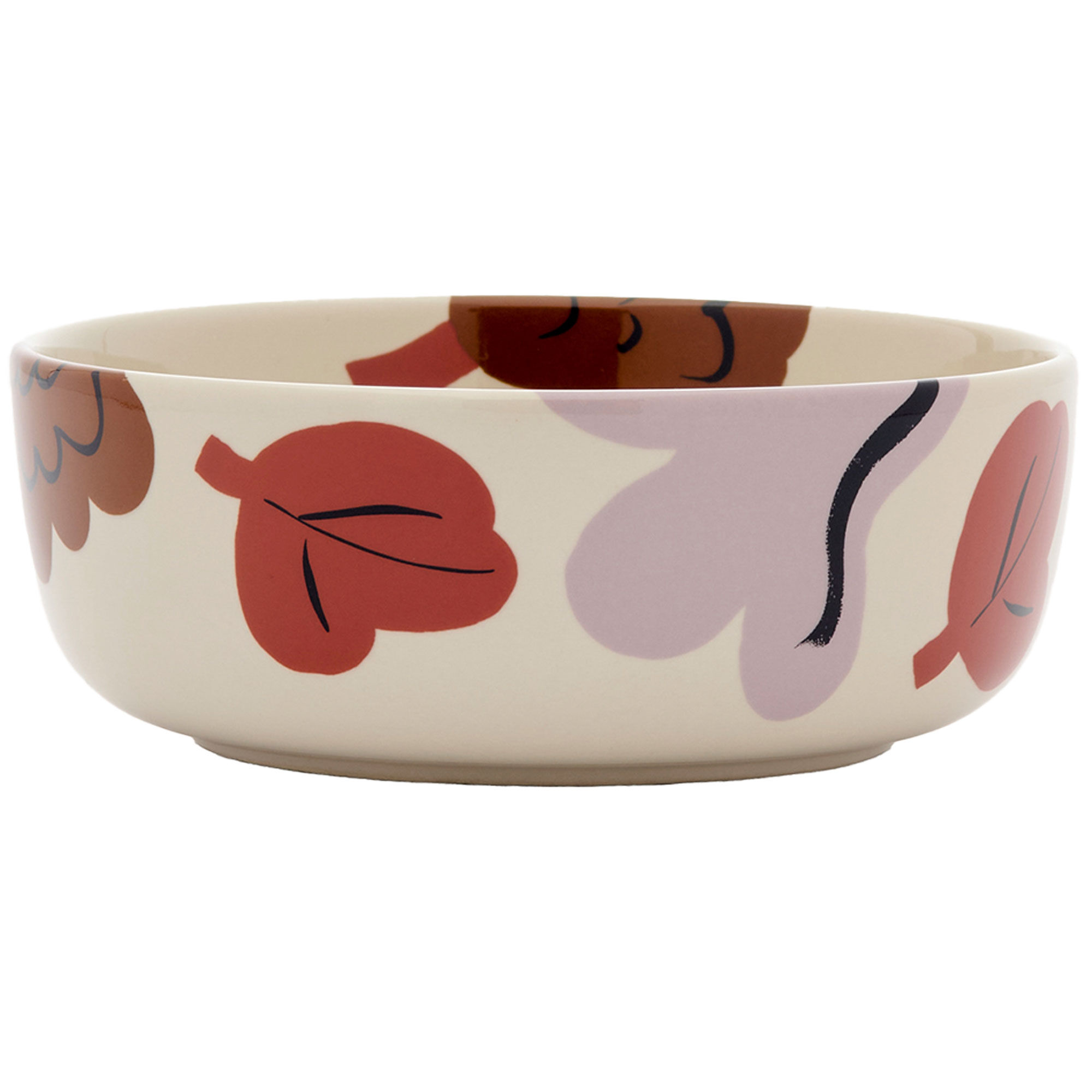 Marimekko Oiva Kukasta Kukkaan skål 4 dl, terracotta