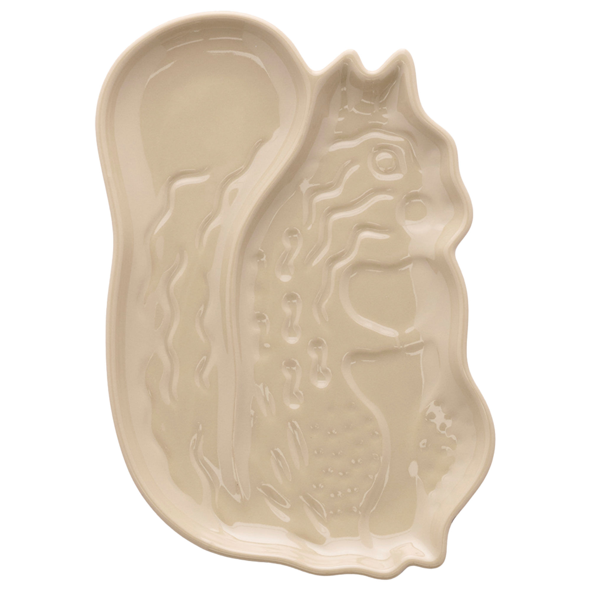 Marimekko Kurre fad 22 cm, beige