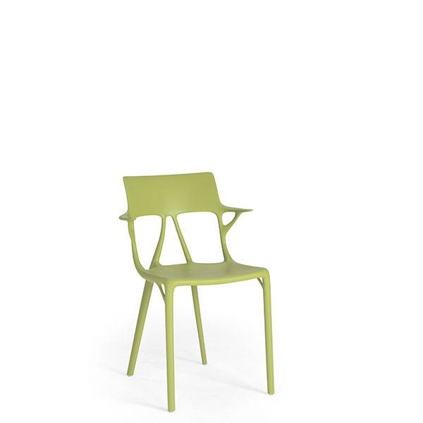 Kartell A.I. spisebordsstol - grøn  : Erling Christensen Møbler