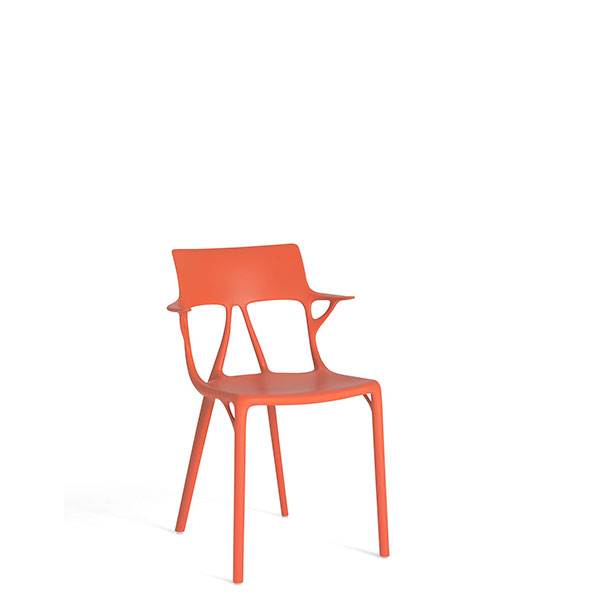 Kartell A.I. spisebordsstol - orange  : Erling Christensen Møbler