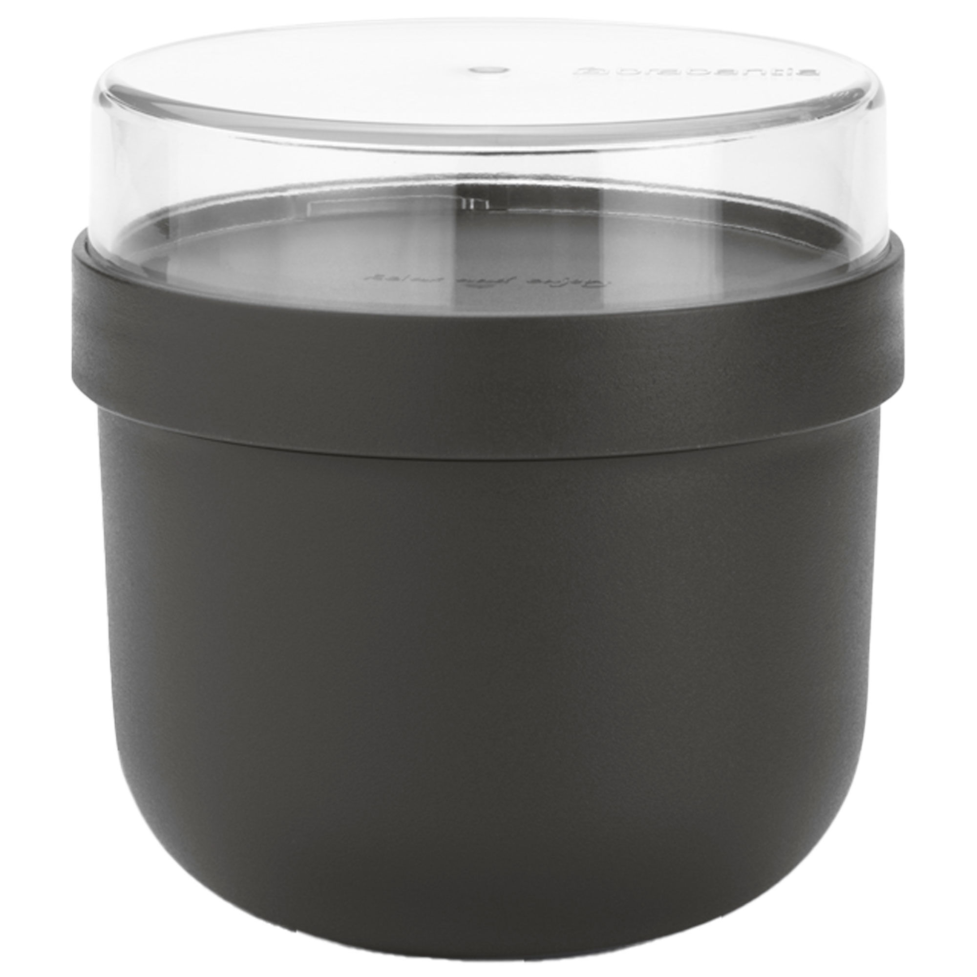 Brabantia Make & Take morgenmadsskål 0,5 liter, mørkegrå