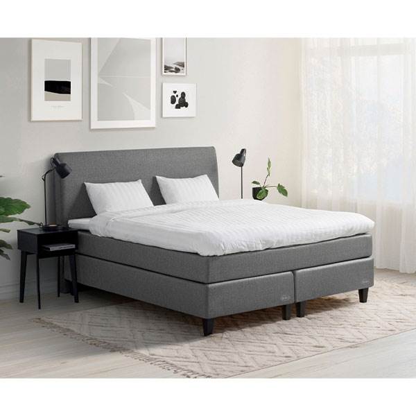 Jensen Ambassadør+ kontinentalseng - Sleep 3 top - 160/180 x 200 cm - Flere farver  : Erling Christensen Møbler