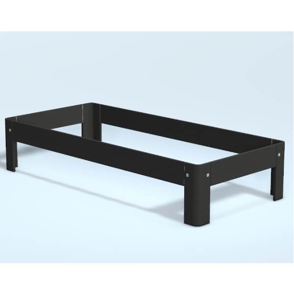 Auping Auronde midnight black oak - enkeltseng  : Erling Christensen Møbler
