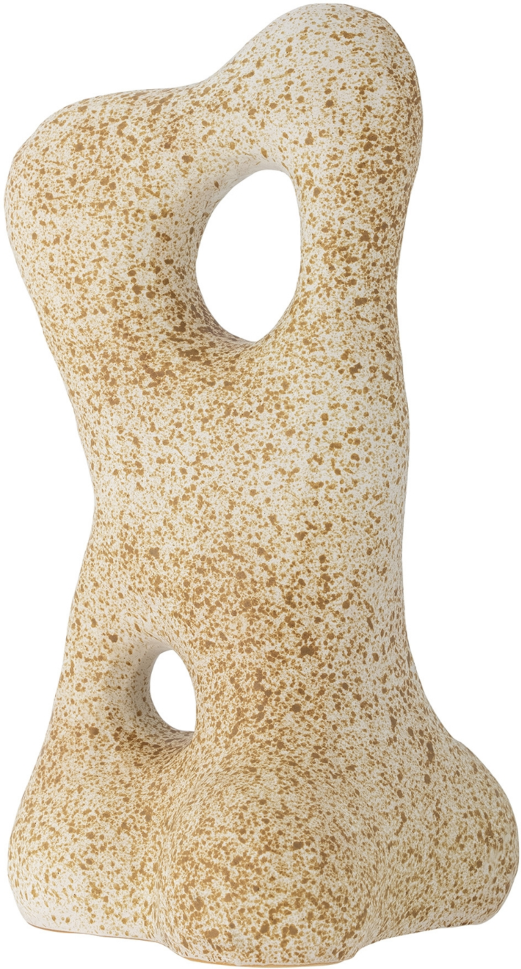 Dekorationsskulptur Bloomingville Raheen håndlavet stentøj natur H50 x B25 x L25 cm