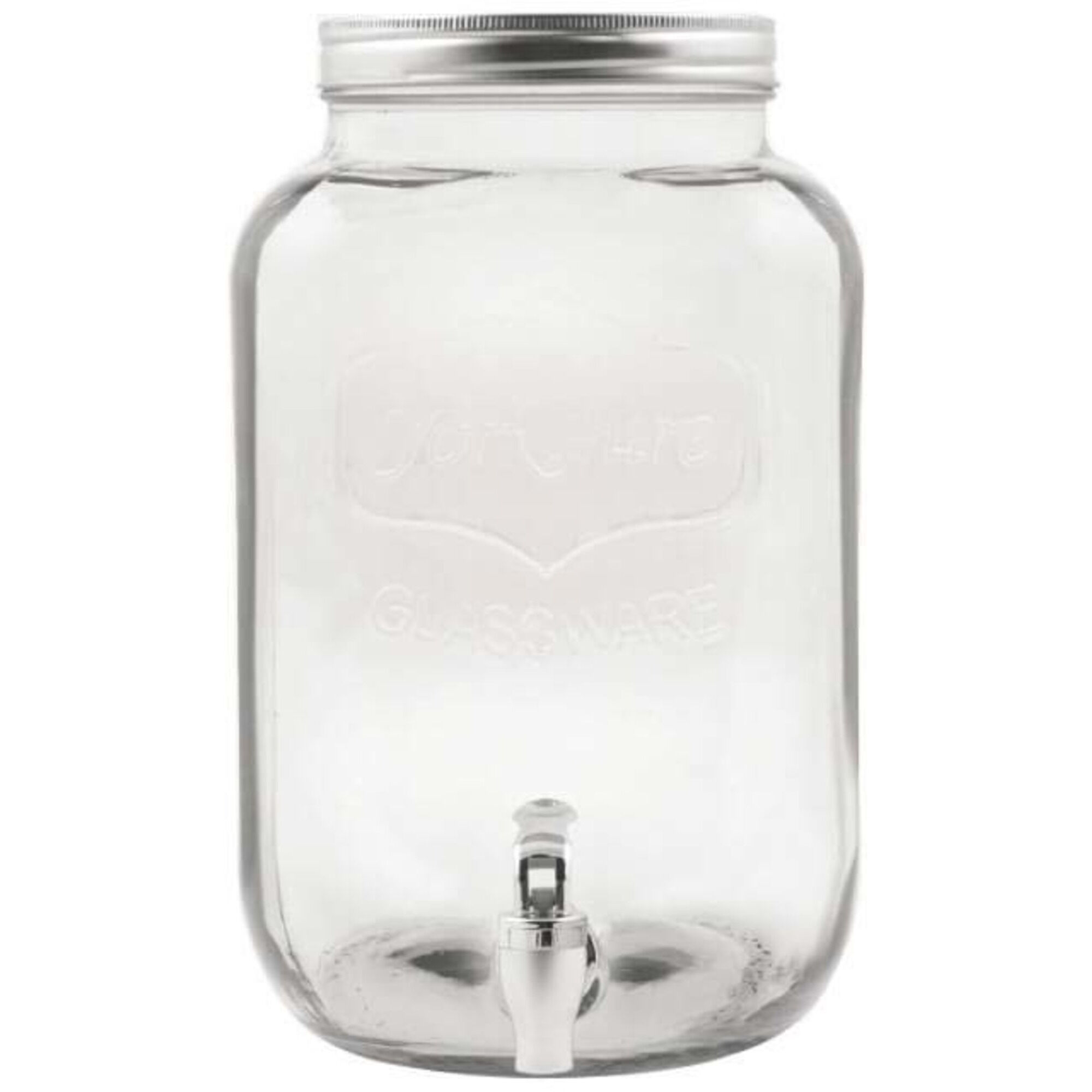 Day Glasbeholder m. Taphane 8 L