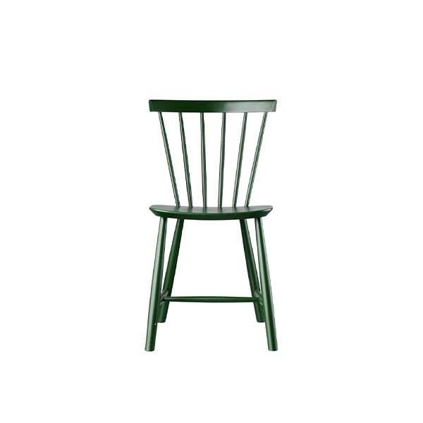 FDB Møbler - J46 spisebordsstol - Svanemærket - Bottle Green  : Erling Christensen Møbler