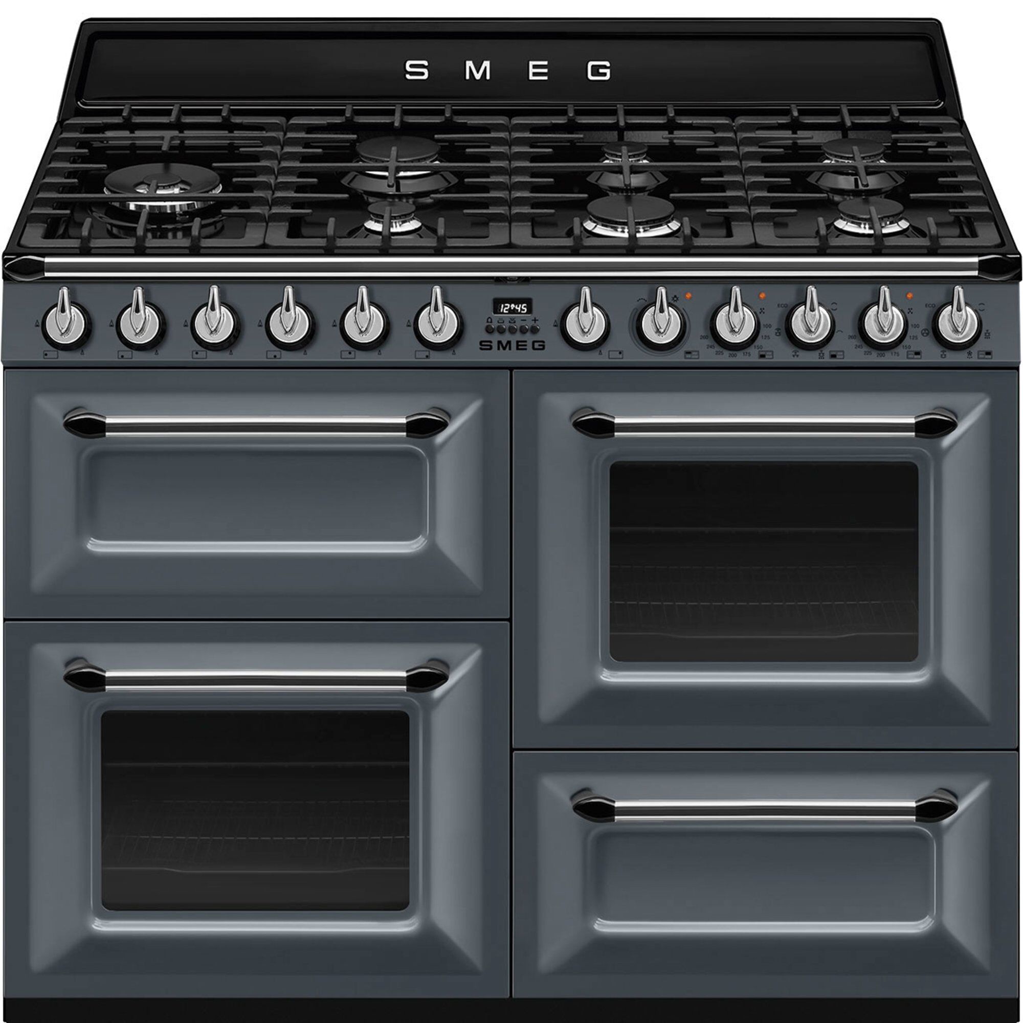 Smeg TR4110GR Victoria gaskomfur 110 cm, grå