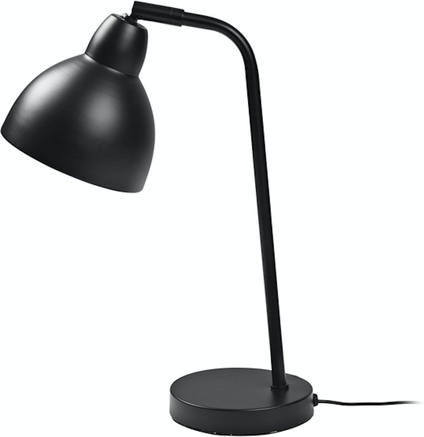 Bordlampe Broste Copenhagen Cima sort metal Ø13Ã38 cm kompakt E14-fatning 25W