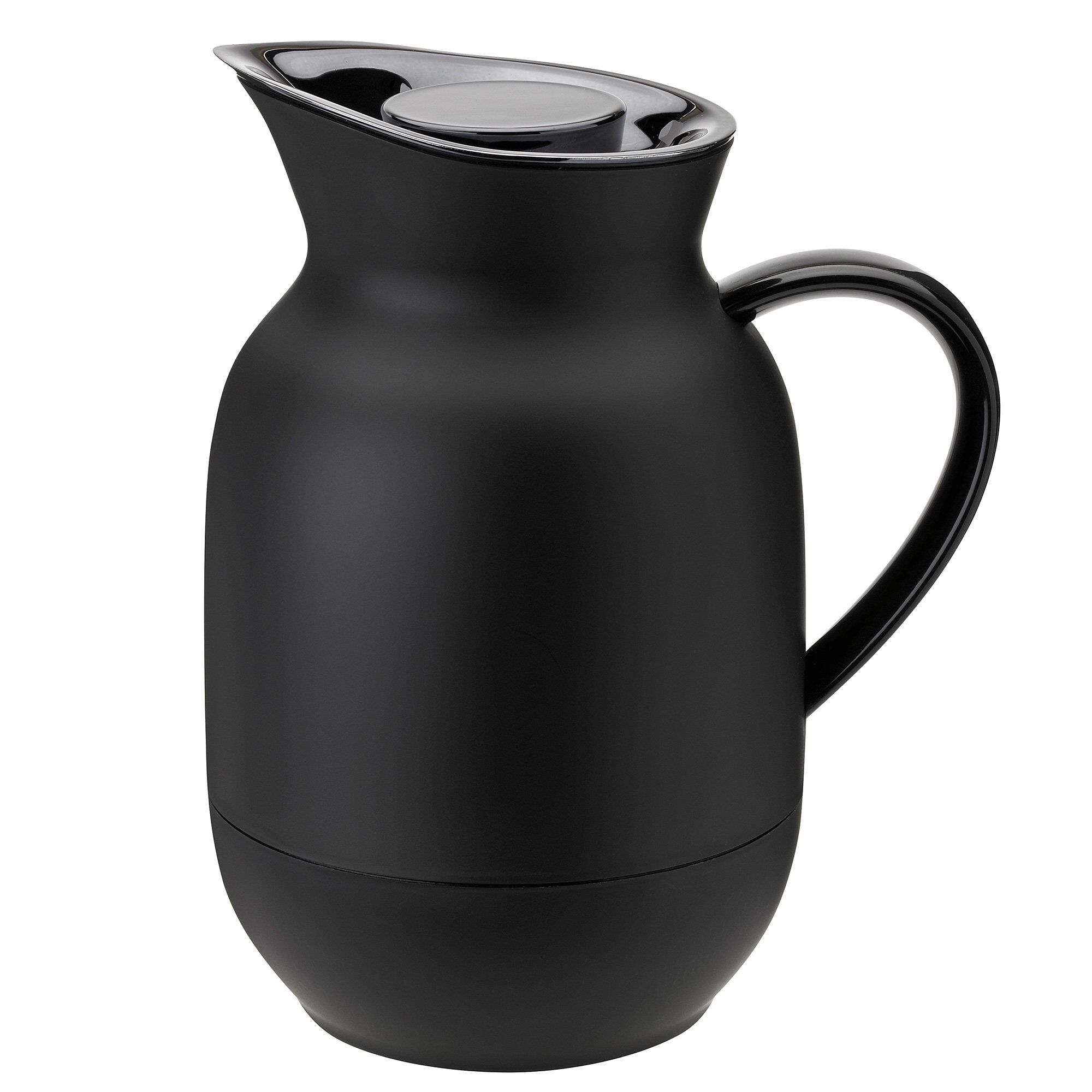 Stelton Amphora termokande 1 liter, kaffe, soft black