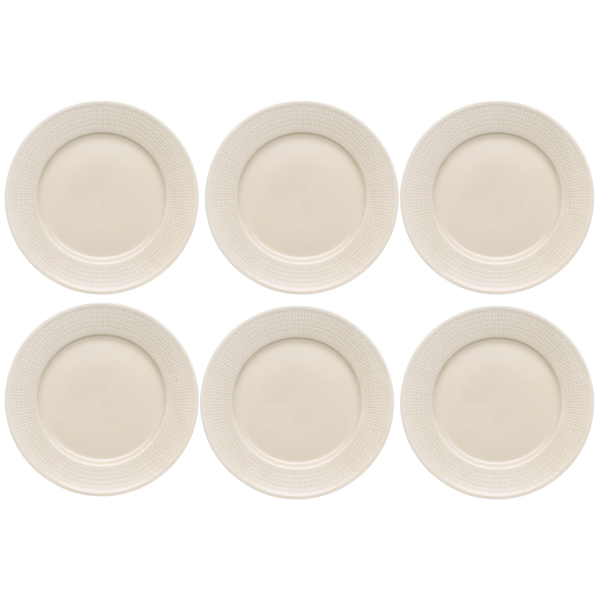 Rörstrand Swedish Grace Tallerken Havre 27cm 6-pak
