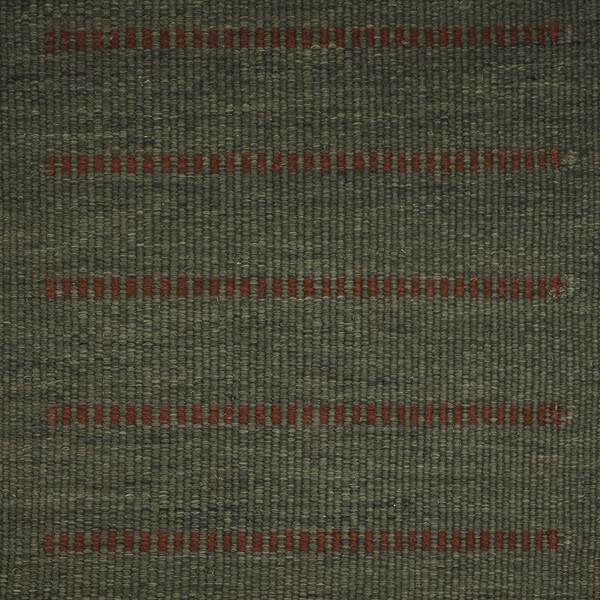 C Olesen C. Olesen Kelim tæppe - Mista Stripe - 140 x 200 cm - Mossgreen/Chestnut : Erling Christensen Møbler  : Erling Christensen Møbler