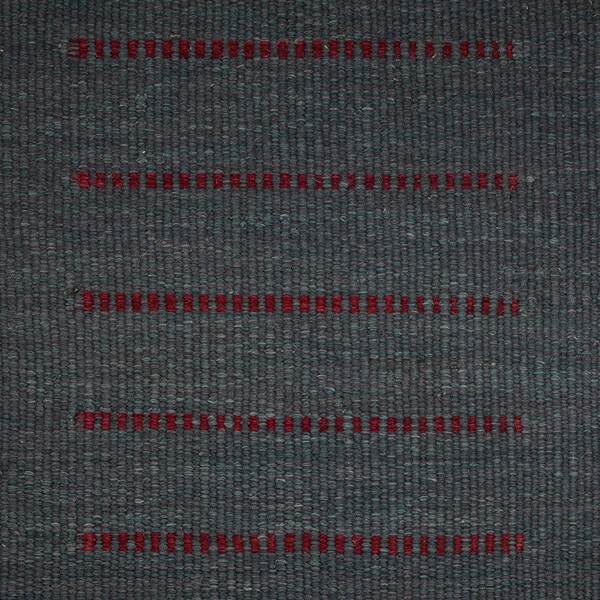C Olesen C. Olesen Kelim tæppe - Mista Stripe - 140 x 200 cm - Petrol/Wine : Erling Christensen Møbler  : Erling Christensen Møbler