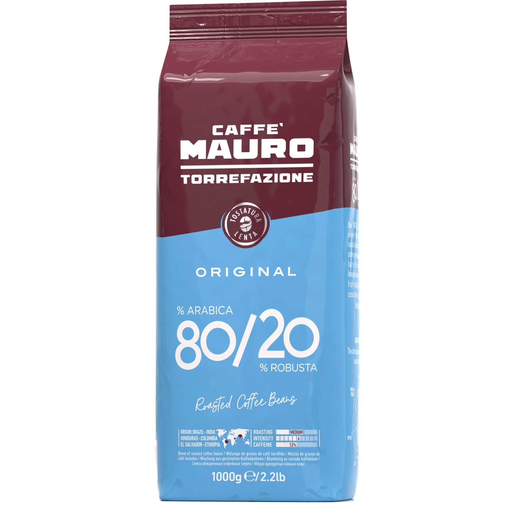 Caffe mauro Original 1 kg, hele bønner