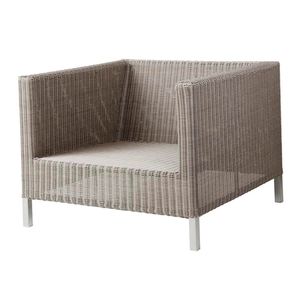 Cane-Line Connect loungestol - taupe  : Erling Christensen Møbler
