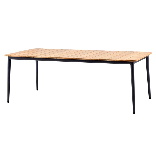 Cane-Line Core havebord - 210x90 cm  : Erling Christensen Møbler