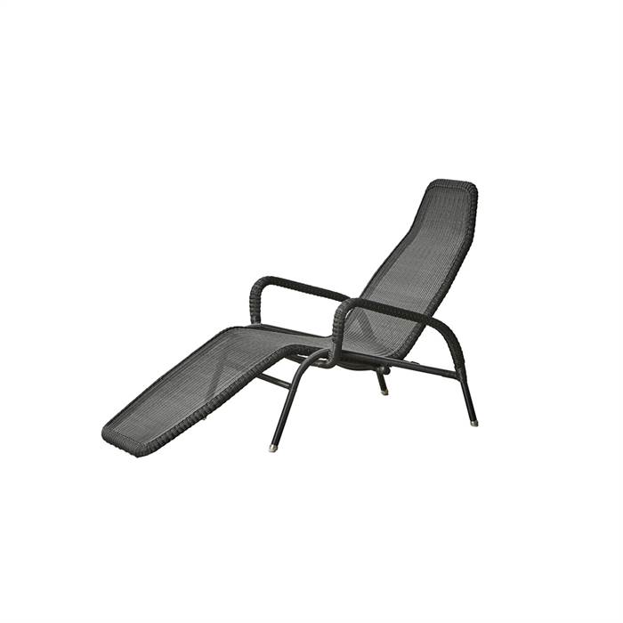 Cane-Line Sunrise solstol - Graphite  : Erling Christensen Møbler