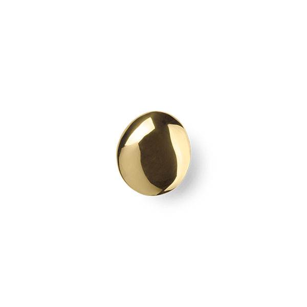 Ferm Living Chanterelle Hook - Brass  : Erling Christensen Møbler