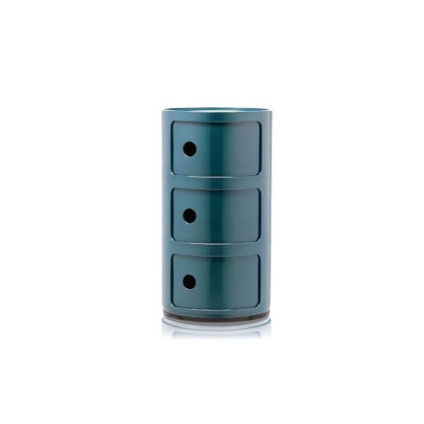 Kartell Componibili Classic - 3 rum - Blue  : Erling Christensen Møbler
