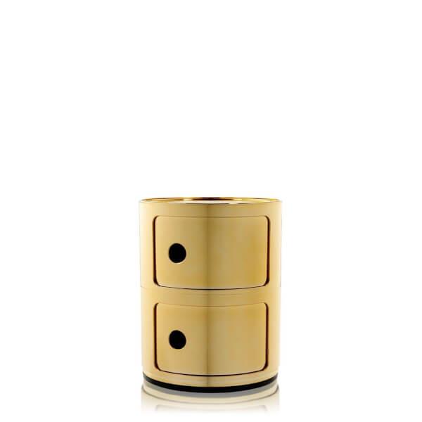 Kartell Componibili Metal opbevaringsmøbel - 2 rum  : Erling Christensen Møbler