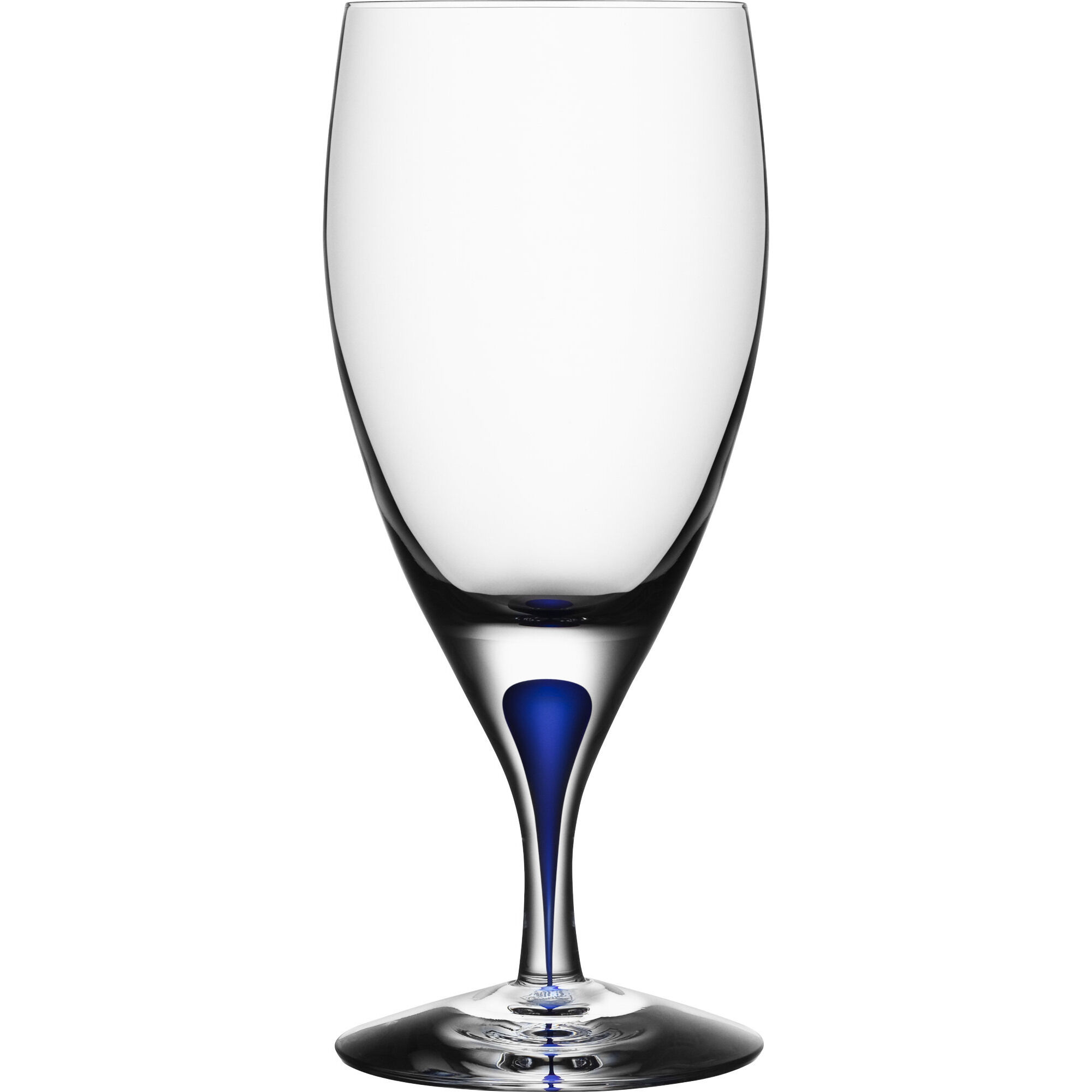 Orrefors Intermezzo Blå Vandglas, 47cl.