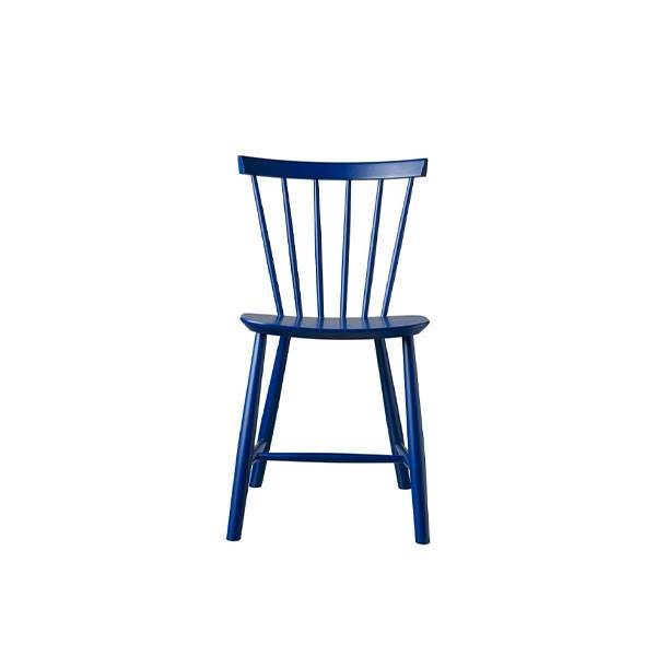 FDB Møbler - J46 spisebordsstol - Svanemærket - Dark Blue  : Erling Christensen Møbler