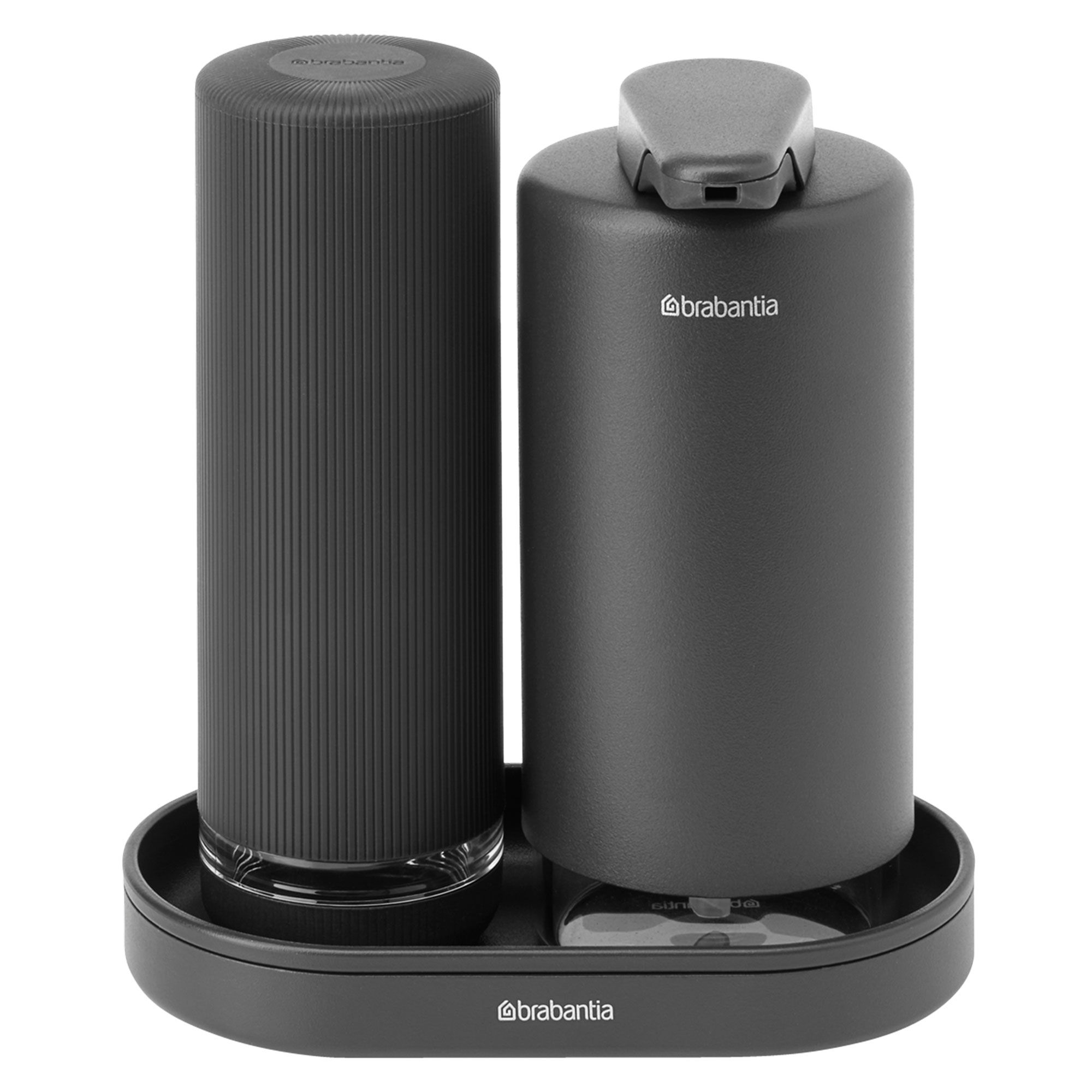 Brabantia SinkStyle sæbe- og opvaskemiddeldispenser, grå