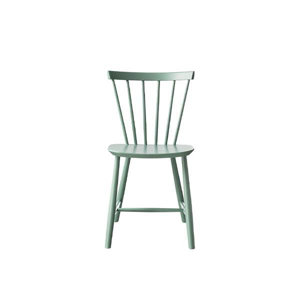 FDB Møbler - J46 spisebordsstol - Svanemærket - Dusty Green  : Erling Christensen Møbler