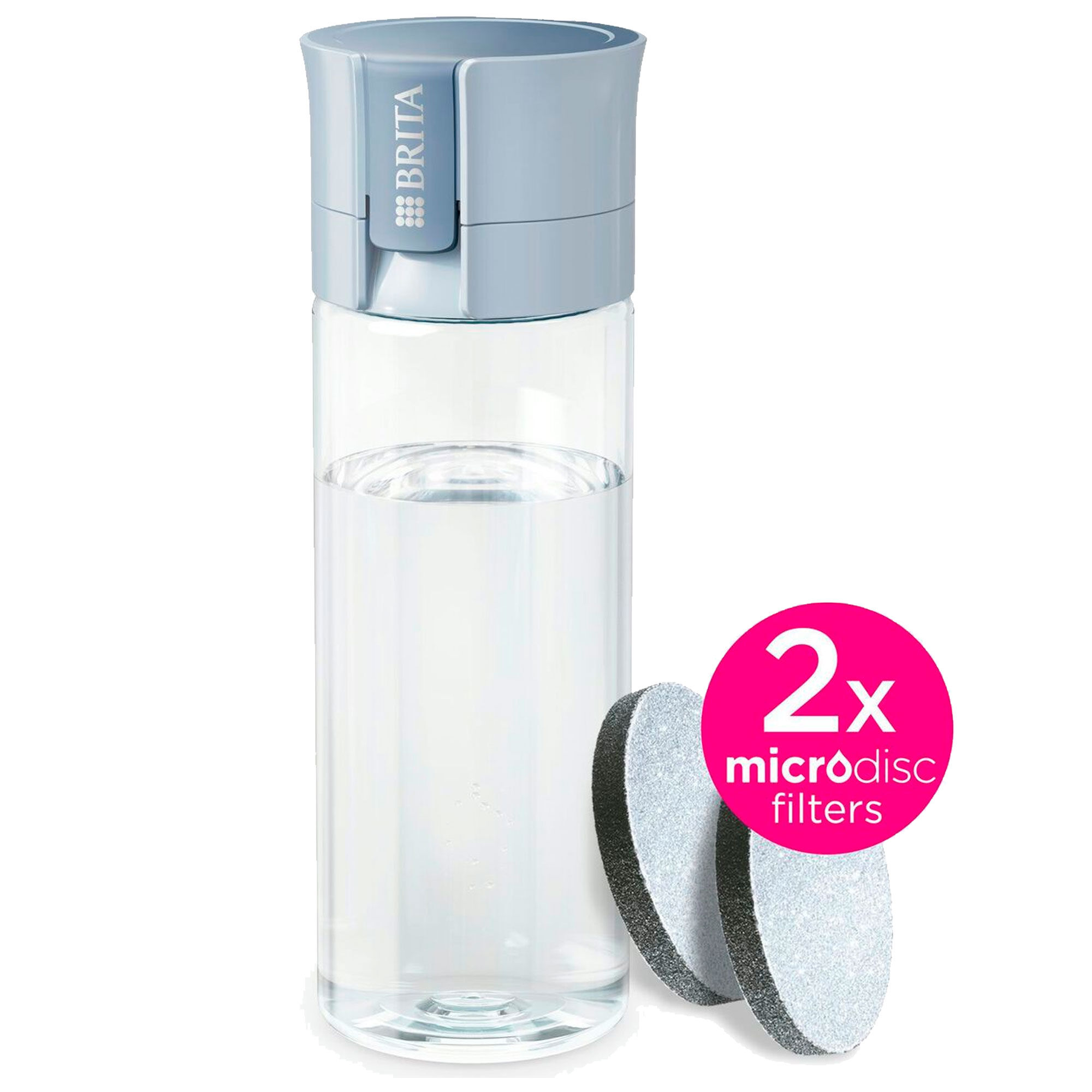 Brita Vital vandflaske 0,6 liter, blå