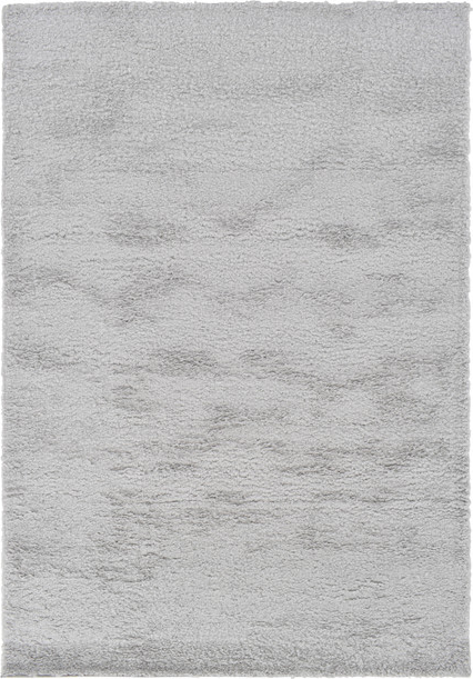 Gulvtæppe Loomery Parma 150Ã80 cm sølv frise heatset polyester