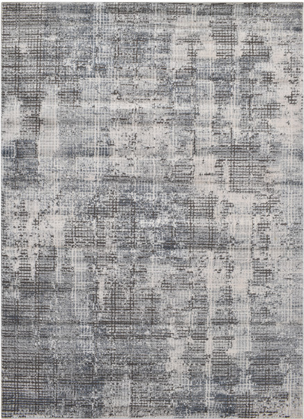 Gulvtæppe Loomery Oregon 150x80 cm 8 cm luksusluv grå varmefikseret polyester