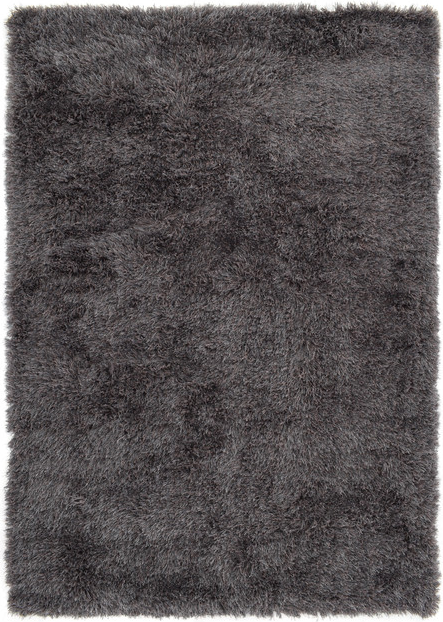 Gulvtæppe Loomery Soho Jern 200x290 cm  -  shaggy polyester med 60 mm luv