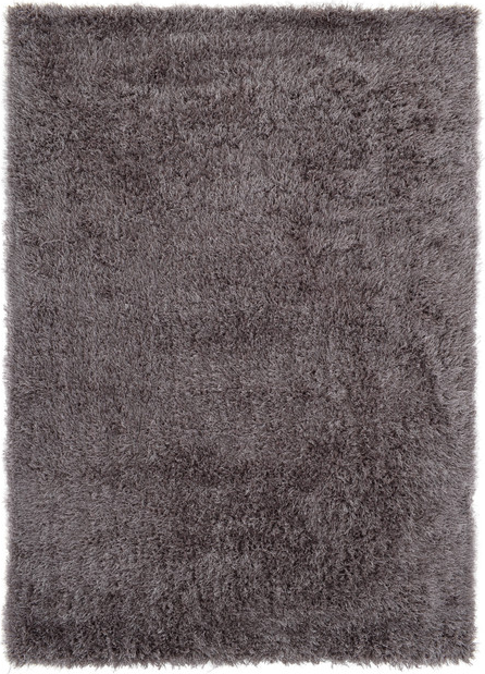 Gulvtæppe Loomery Soho 230Ã160 cm lysebrun polyester shaggy