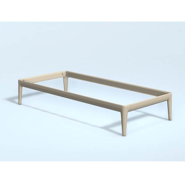 Auping Essential Beige - enkeltseng  : Erling Christensen Møbler