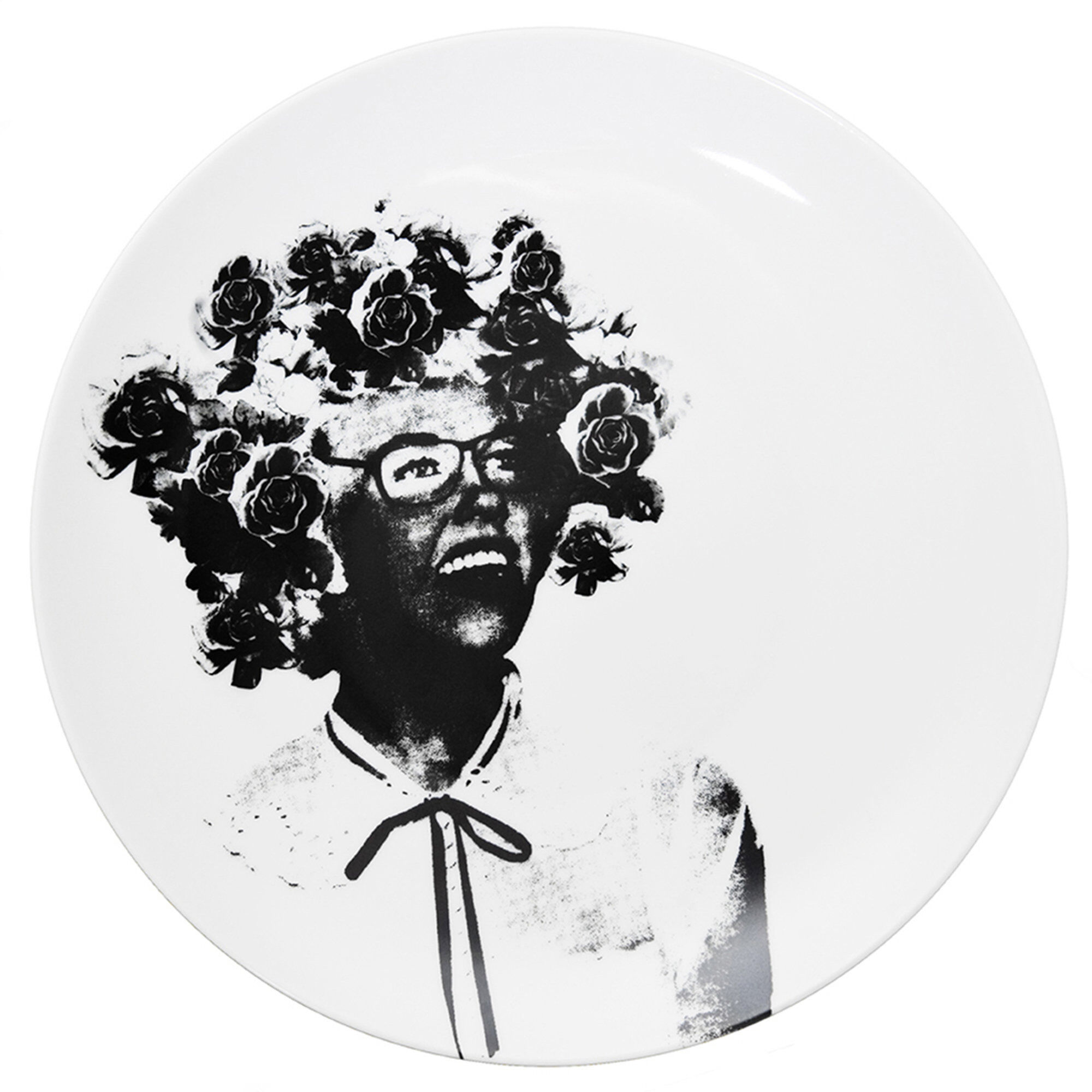 Lisa bengtsson Os Kvinder porcelænstallerken Mors Nye Pige 26 cm.