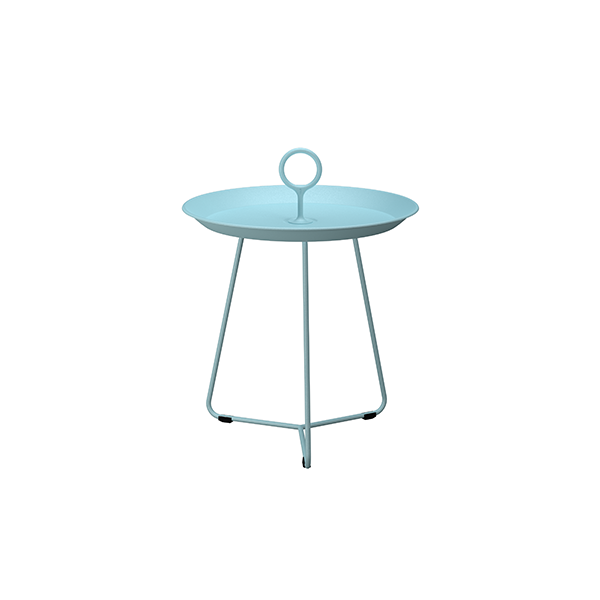 HOUE EYELET sidebord - Ø45 cm - Ice Blue  : Erling Christensen Møbler