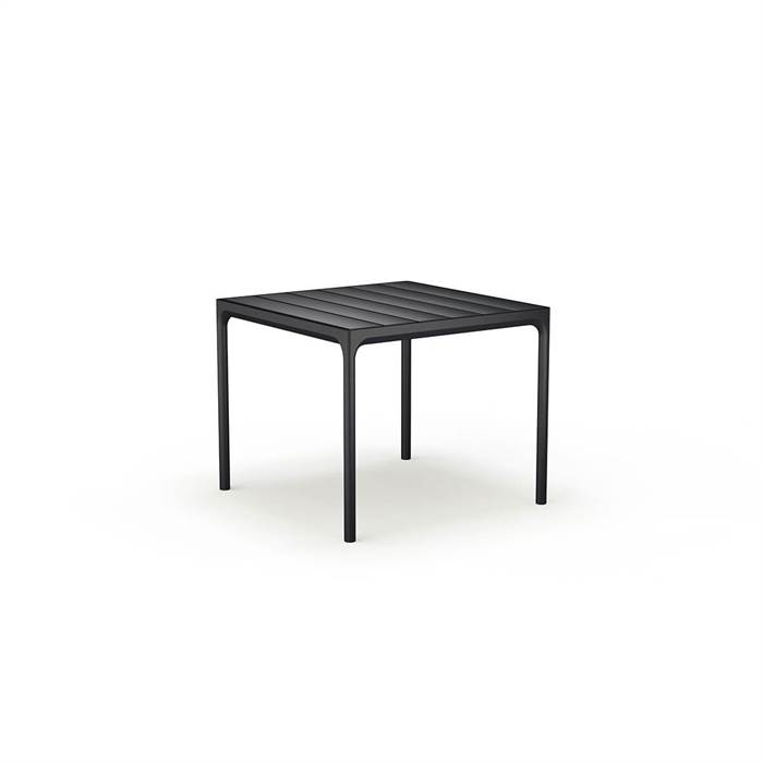 HOUE - FOUR havebord 90x90 cm - Sort  : Erling Christensen Møbler