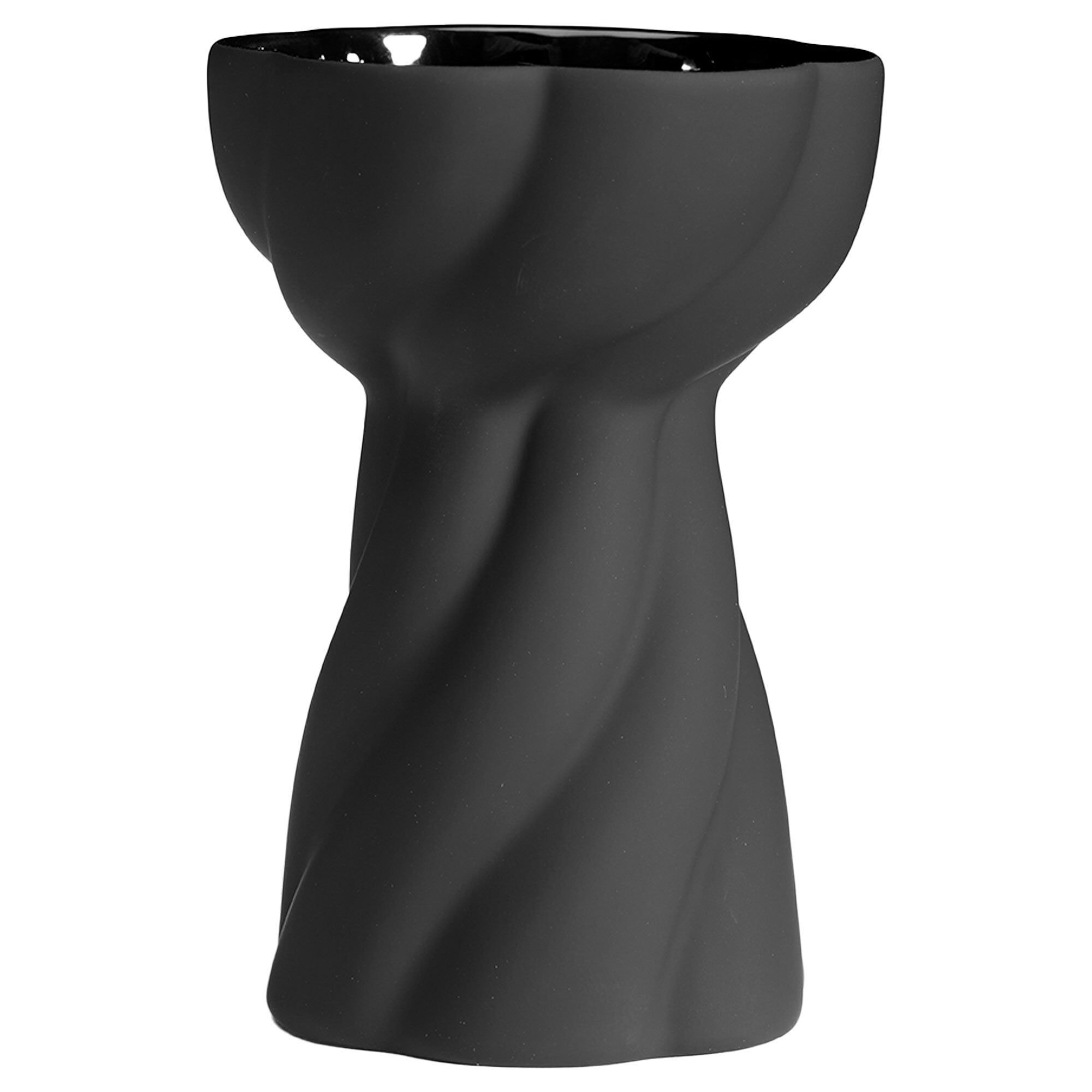 Cooee design Twist Bulb løgvase, sort