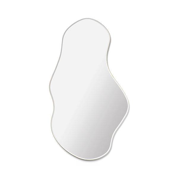 Ferm Living Pond Mirror - Large - Brass  : Erling Christensen Møbler