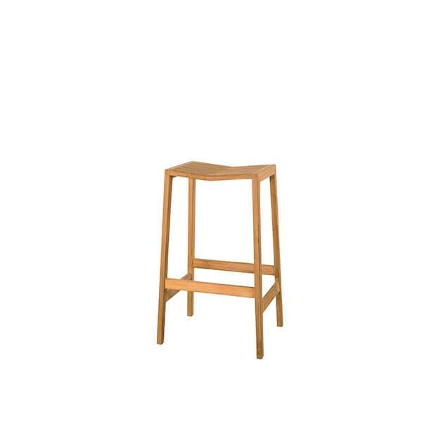 Cane-Line Flip barstol - Teaktræ  : Erling Christensen Møbler